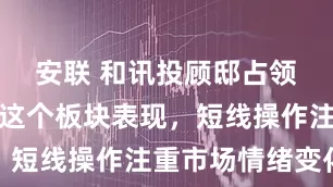 安联 和讯投顾邸占领：牛市看这个板块表现，短线操作注重市场情绪变化