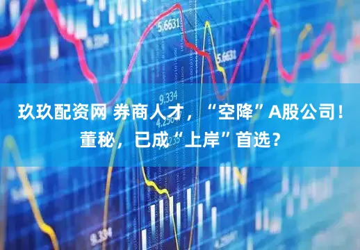 玖玖配资网 券商人才，“空降”A股公司！董秘，已成“上岸”首选？